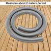 Flexible Hose Soft Tube Pipe 2m, Inner 32mm Outer 39mm Vacuum Cleaner Accessory for Household