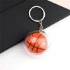 Sportlich Inspiriertes Acryl Basketball Schlüsselanhänger Großes Modeaccessoire Mit Auffälligem Design Für Aktive Lifestyle-Anhänger