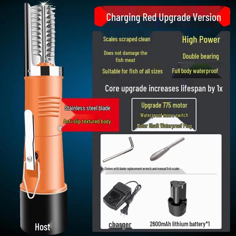 Qiwei Commercial Electric Fish Scaler