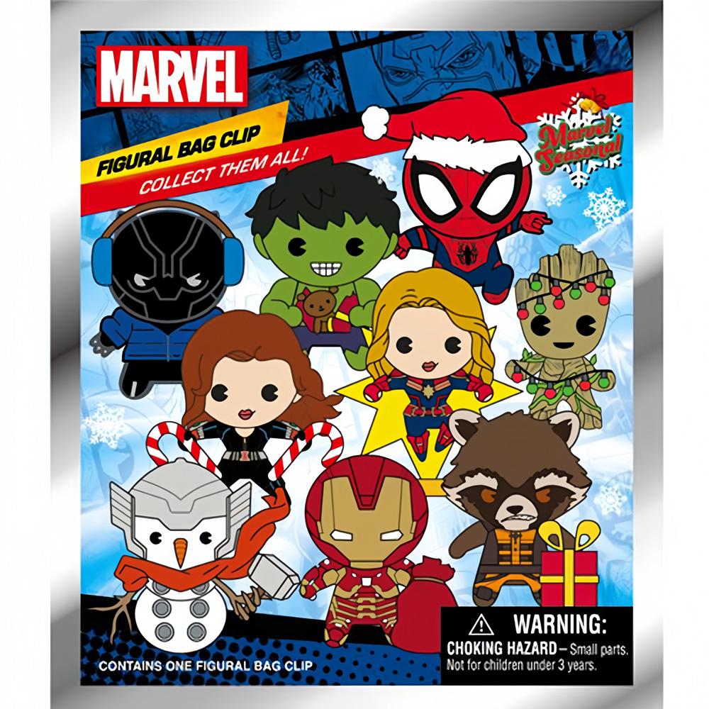 1 Stück Marvel Offiziell Lizenziert Avengers 3D Figur Blind Box Schlüsselanhänger Anime Figur Langlebiger Schlüsselanhänger Anime Sammler Rucksack Kering