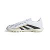 Futsal Shoes Junior Predator LEAGUE TF Boys Girls Footwear Metallic Cm [Adidas] 17-24.5cm White/Core Black/Gold (JI1152) 19.0