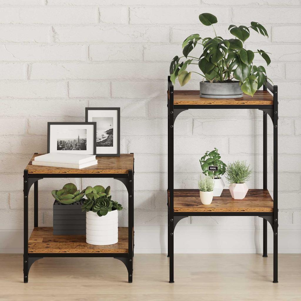 4-teiliges Wandregal-Set, Dekoratives Wandregal, Ablageregal, 40 X 40 X 1,5 Cm