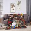 Soft Warm Blanket Airplane Travel The Big Bang Theory Throw Blanket  Flannel Bedspread For Home Decor Comfortable Sofa Bed Cover