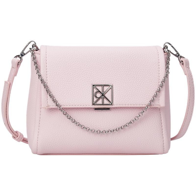 Calvin Klein Elegant Casual Commuter Monogram Letter Flap Crossbody Bag Women bags Light-Cherry-Blossom 4F3511G-8Z6 Basic Set Bag 21590₽