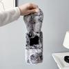 Phone Cases Samsung,Fluffy Furry Phone Case with Bunny Ears | Winter Plush Cover for Foldable Phones