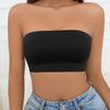 Plus Size Wireless Seamless Push-Up Bandeau for Women In Ice Silk
