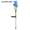 Outdoor Simulation Lily Waterproof Led Solar Light Lawn Lights Garden Decoration
