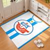 FC Hansa Rostock Carpet Door Mat for Living Room or Bedroom Protective Mat Under Chair Office Decoration Christmas Gift Birthday Present