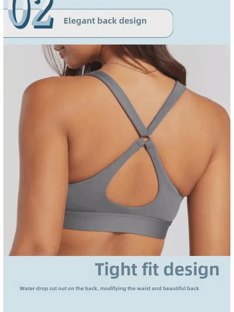 Elegant U-Neck Hollow Yoga Vest for Women - Stylish Design for Running, Dance, and Fitness