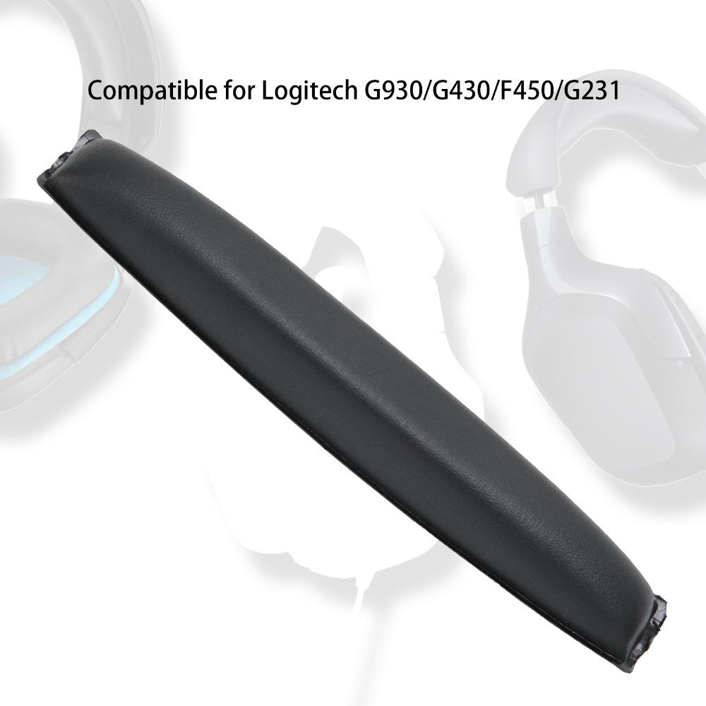 Leather Headphone Headband Pad for Logitech G930/G430/F450/G231 Headset Maintenance