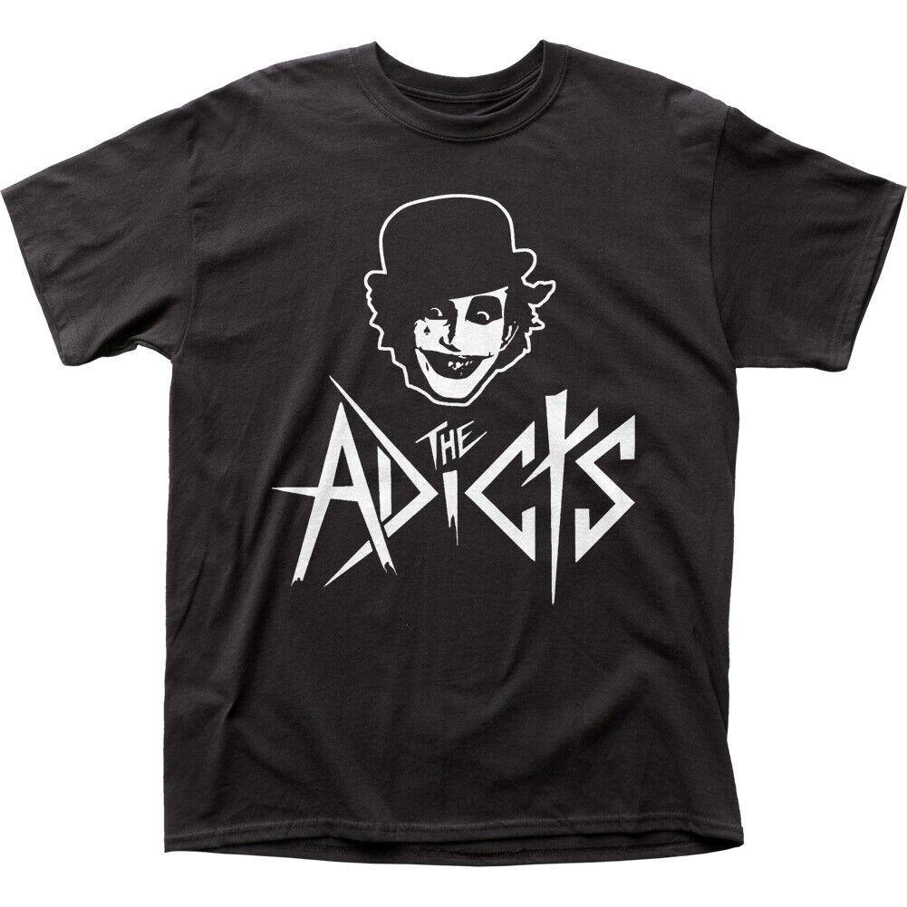 

26 The Adicts Monkey T Shirt Mens Licensed Rock N Roll Music Band Tee New Black Unisex T-Shirt XXXL