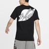 Jordan T Shirts Men's Black Crew Neck Moderate Straight Fit DA6772-010