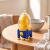 Egg Mixer with Pull-Cord Compact Manual Tabletop for Kitchen