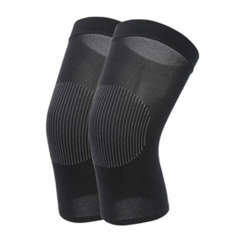

Sport Ultrathin Elastic Strap Knee Brace Knee Pads Compression no silica gel чорний