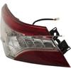 Taillights for 2018-2021 Toyota Camry XLE/XSE with Bends: 81550-06850, 81560-0