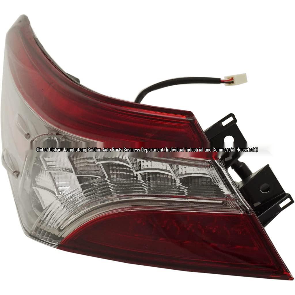 Taillights for 2018-2021 Toyota Camry XLE/XSE with Bends: 81550-06850, 81560-0