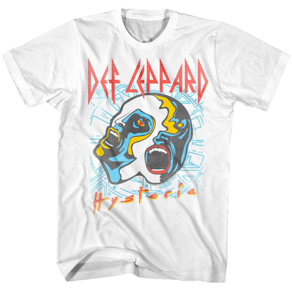 Def Leppard ADRENALIZE 1992 World Tour T-shirt Let's Get Rock Men Women Oversized Short Sleeve Streetwear Hip Hop Female Male Clothing