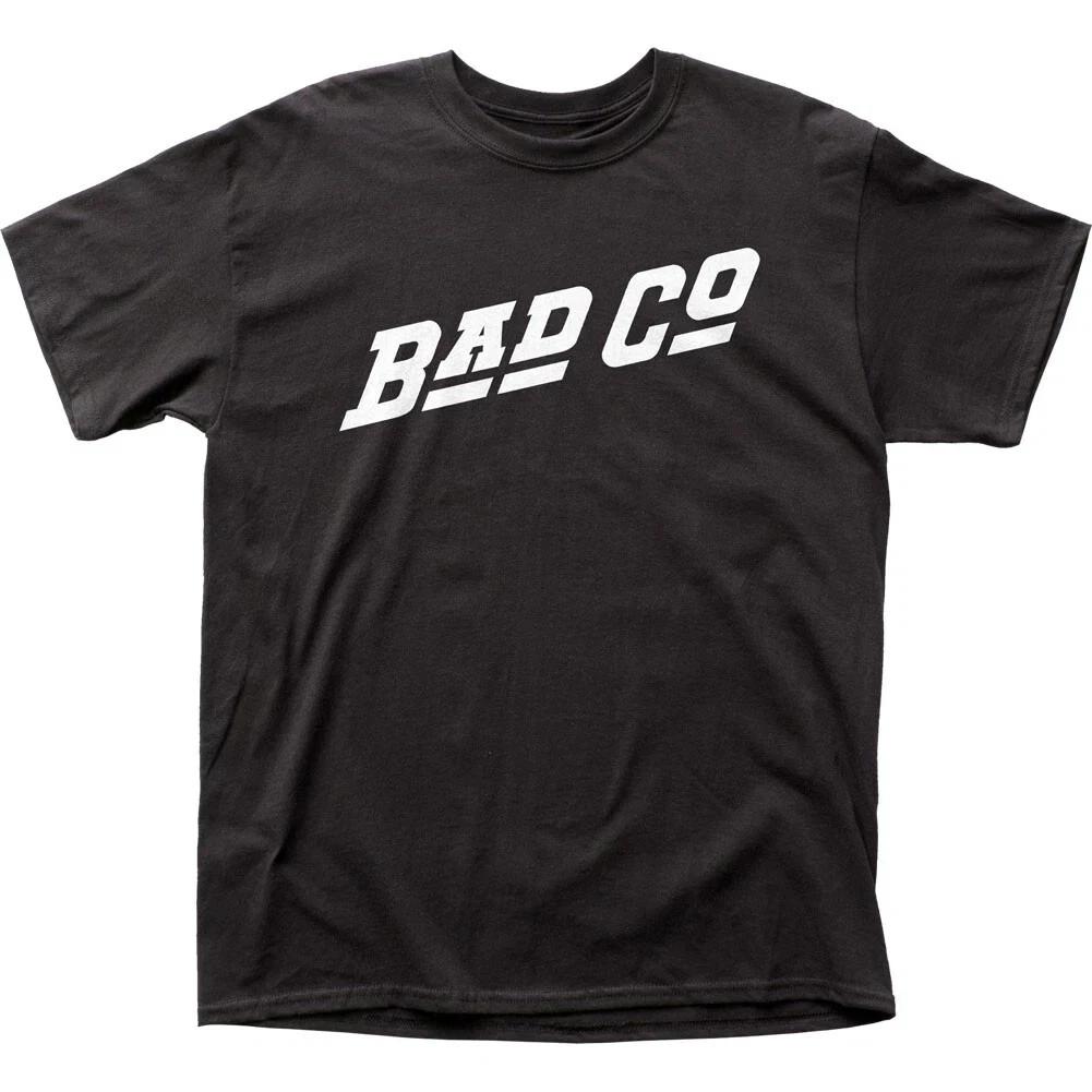 Bad Company Logo Mens T Shirt Rock N Roll Music Classic Band Tee New Black