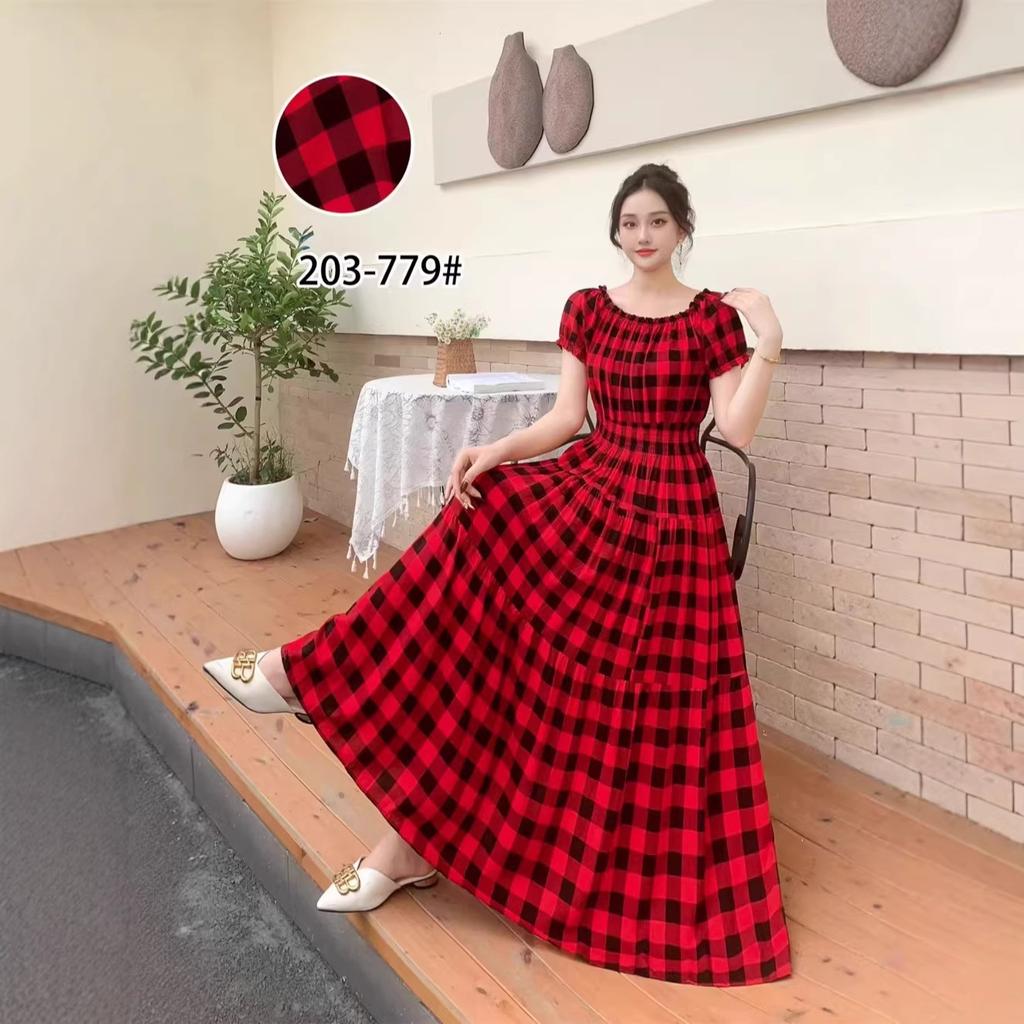 Off-Shoulder One-Neck Cotton Silk Dress Children's Summer Dress Bohemian Island Vacation Dress Travel Beach Dress