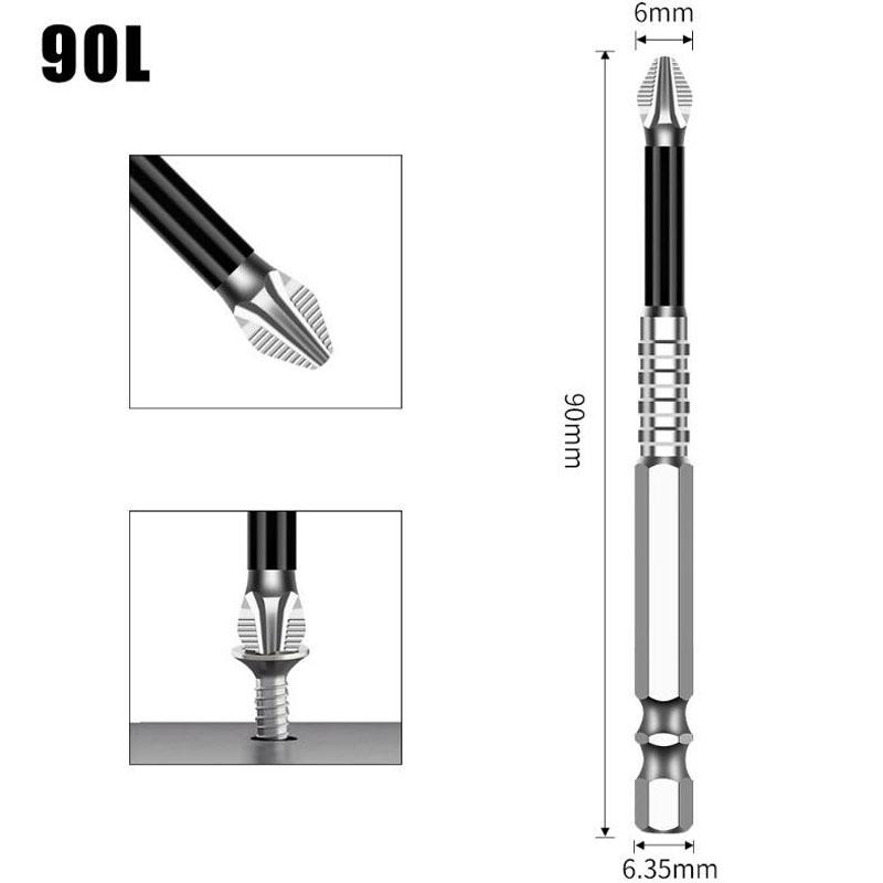 K5 Anti-slip Impact Strong Magnetic Head Screwdriver Head Drill High Hardness Cross Head High Torque Alloy Head Drill Bit