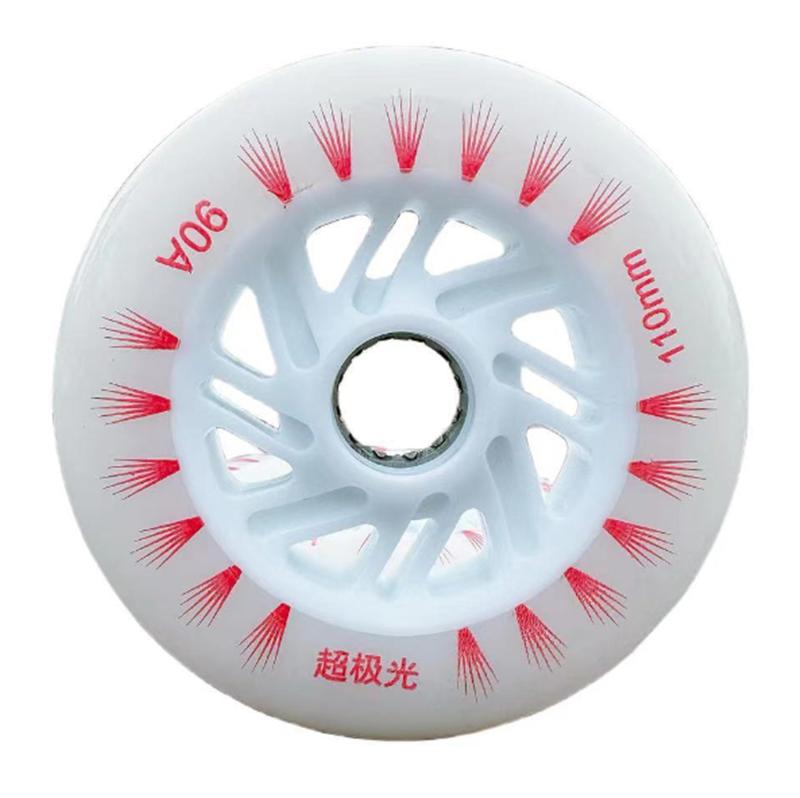 YSMLE in Stock Wholesales High Quality Professional Kids Adult  110MM  PU Wheels красный