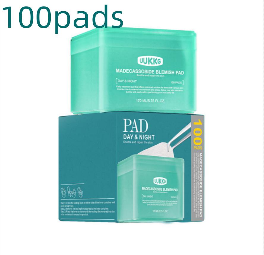 100pads Pre-makeup Moisturizing Cleansing Pads Soothing and Hydrating Intense Hydration Skin Care and Cleansing Portable Use