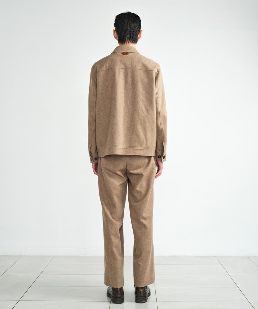 Bibeleude Classic Wool Trouser Brown