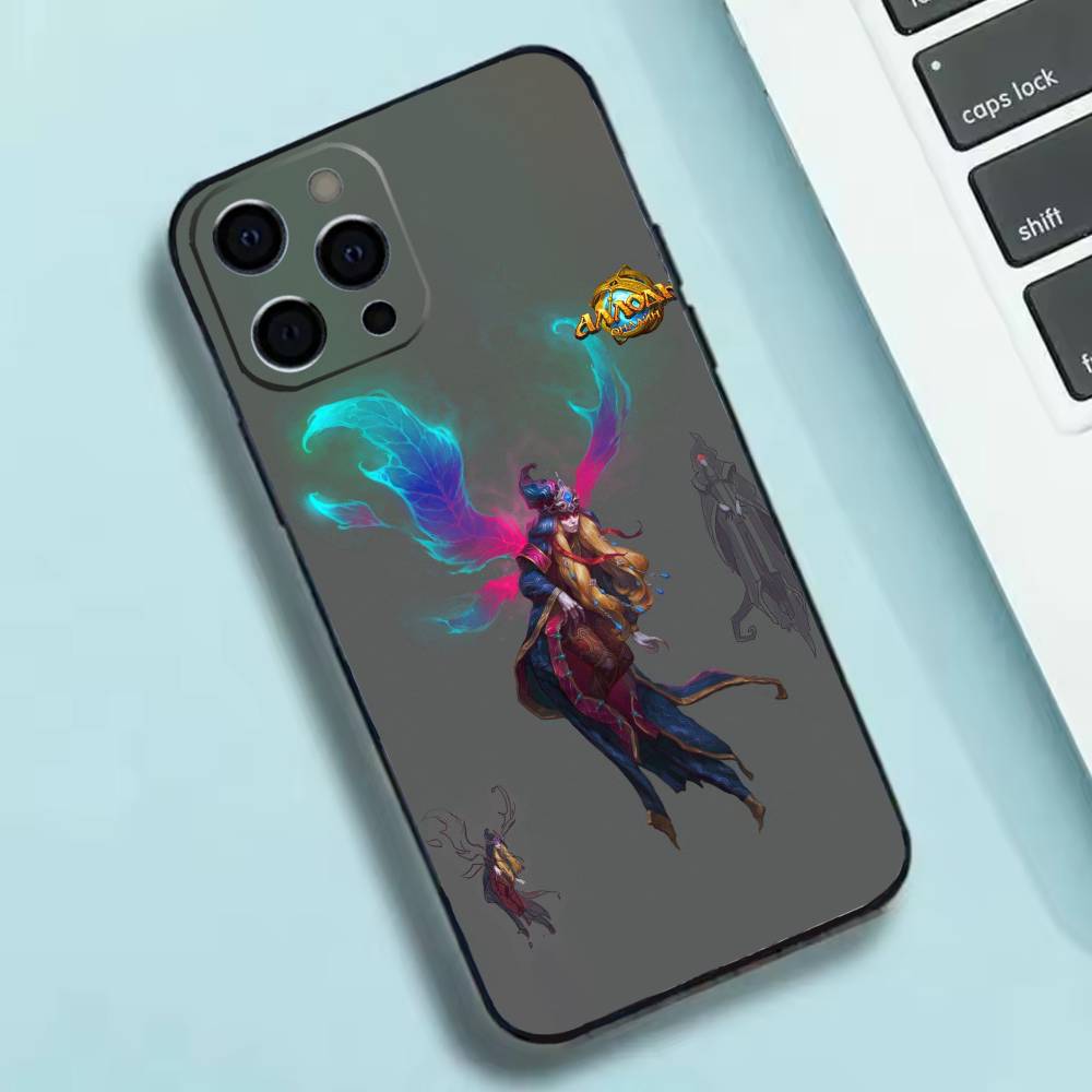 Game A-Allods Online Phone Case Silicone Soft For IPhone 17 16 15 14 13 12 11 X XR Plus Pro Max Plus