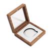 Wooden Storage Box for Ancient Coins & Commemorative Medals Collection Display Case Protector Organizer for Collectors