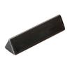 KAWAI KURABI Chopstick Rest, Black Yuzu, 1.2x1.2x5cm, Made In Japan, Smooth Texture, Mino Ware, Square Translucent, Vintage Feel, Triangular