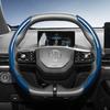 Suitable for Mg Carbon Fiber Texture Steering Wheel Covers with Segmented Quick-Release Design, Durable, Compatible with Zs Astor Ev Hs Phev Mg4 Mg3 M