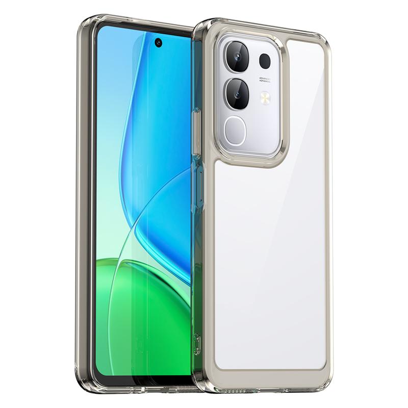 Transparent Case For Vivo T4x Case Anti-knock Silicone Colorful Full Back Cover For Vivo T4x 5G Case For Vivo T4x 5G 6.72 Inch