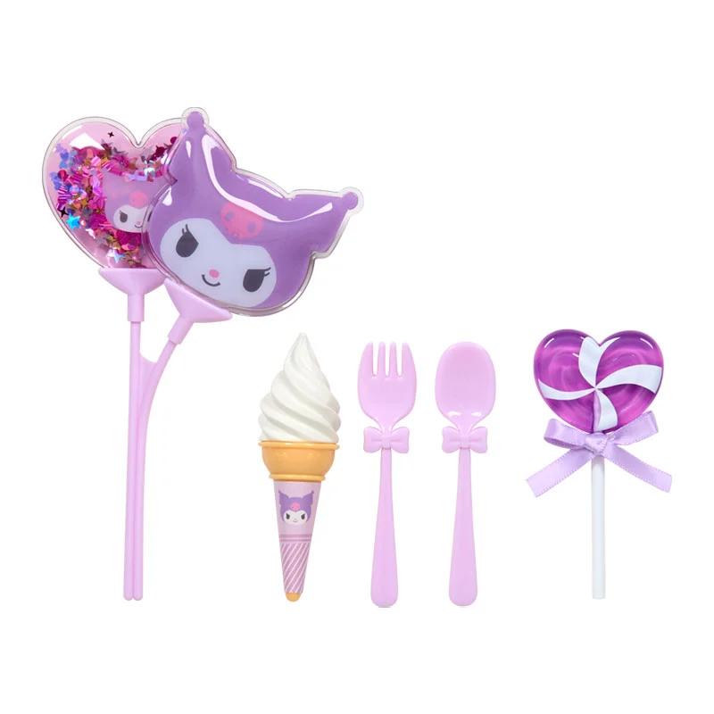 Sanrio KUROMI Sweets Accessory Set ( Pitatto Friends 2025 ) NEW