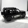 1:36 Scale Hard‑Style Off‑road SUV Diecast Model, Openable Doors, Roof Rack & Side Ladder, Two‑color Options, Vehicle Replica fo