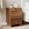 Nightstand Reclaimed Wood 33.5 x 34.5 x 50 cm Engineered Wood