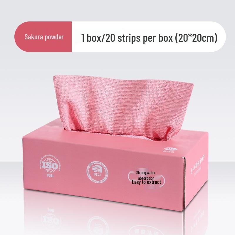 Disposable Ultra-Fine Fiber Dishcloth: Lint-Free, Non-Stick, Pull-Out Rags for Easy Kitchen Use