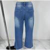 Vintage Baggy Jeans Women Fashion 2025 New Loose Casual Solid Color Wide Leg Pants Zipper Fly Pocket High Waist Denim Trousers