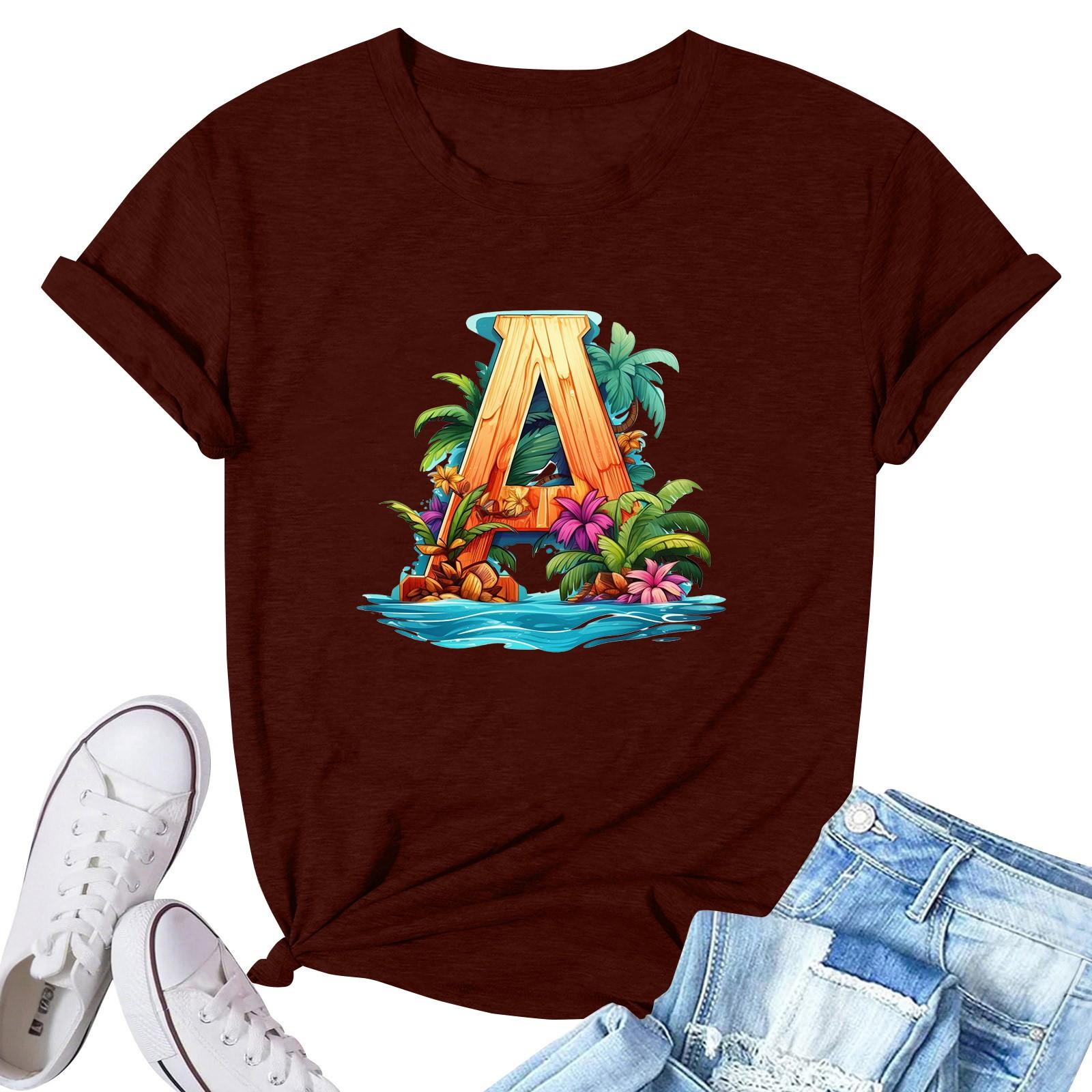 

Женская модная повседневная плиссированная футболка с коротким рукавом с принтом M винный