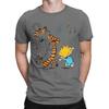 Calvin And Hobbs Dance Novelty 100 Cotton Tshirt Calvin Tees Tops For Unisex