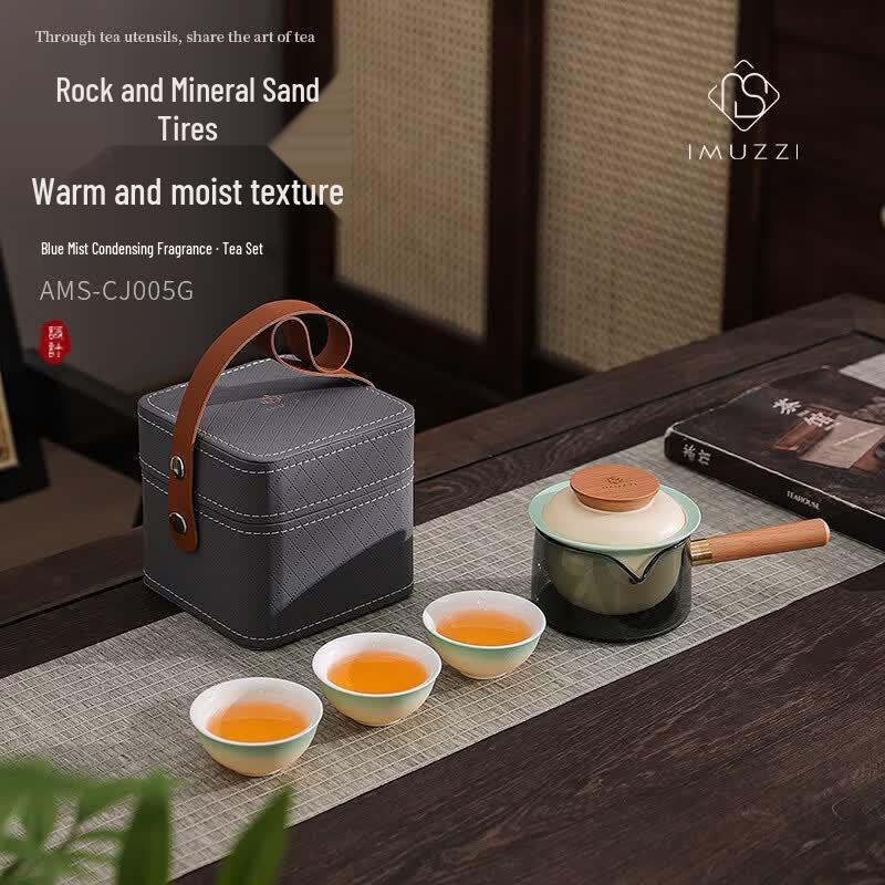 Aimoshi Green Mist Fragrance Tea Set