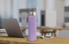 Living Ensemble Stainless Steel Insulated 411682 Bottle, 700ml, (Hot/Cold), Purple,