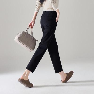SOFSIL Women's High-Waist Slim Fit Ankle Pants