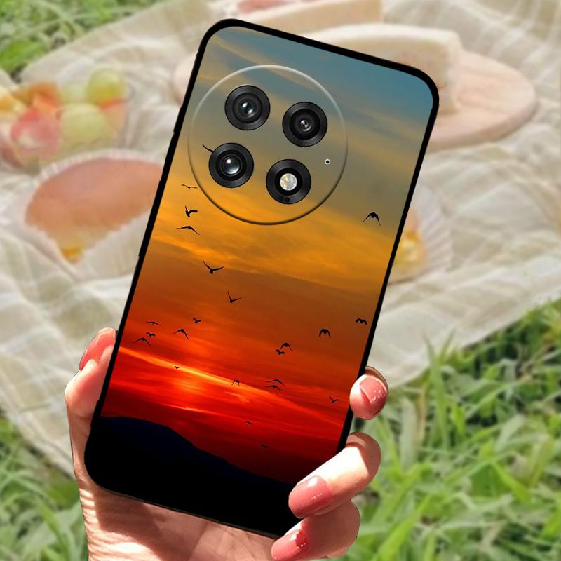 For OnePlus 13 Case Black Silicone Soft TPU Shockproof Protection Back Cover Cover For OnePlus 13 Phone Cases Fundas Capa