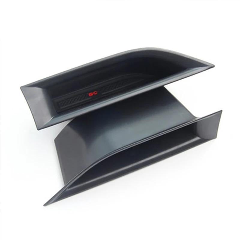 My Good Car  2pcs Plastic Car Interior Front Side Door Storage Box Case For Peugeot 5008 4008 Car accessories