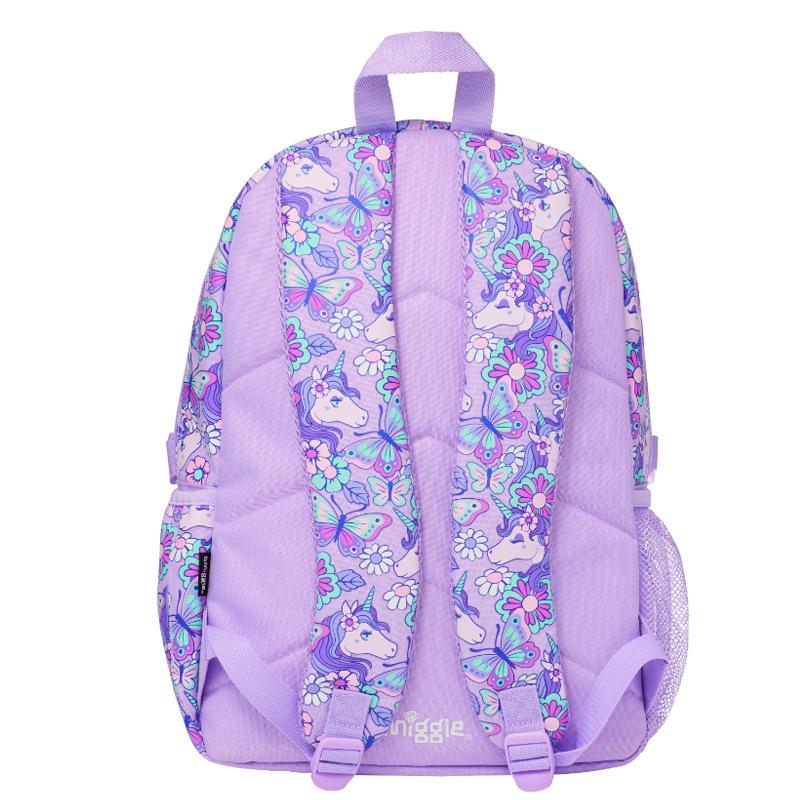 Smiggle Large Backpack for Kids, Super Capacity School Bag, Cartoon Outdoor Casual Backpack for Students