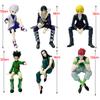 6pcs Anime Hunter × Hunter Pvc Model Phantom Troop Cool Raika Gyarados Mirage  Jijiji Kuroro, And Goku Statue Collectible