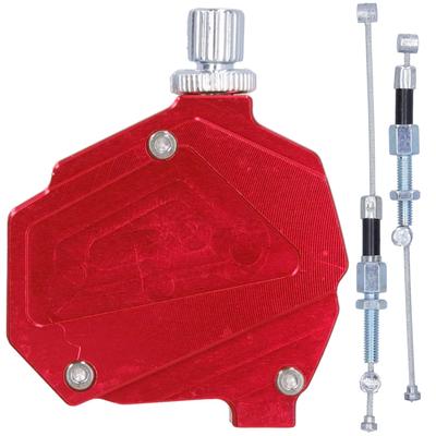 Motorbike Stunt Clutch Pull Cable Lever CNC Aluminum Replacement for Motorcycle Dirt BikesRed