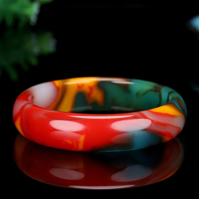 Colorful Bracelet Bracelet New Jade Bracelet Women's Wealthy Bracelet