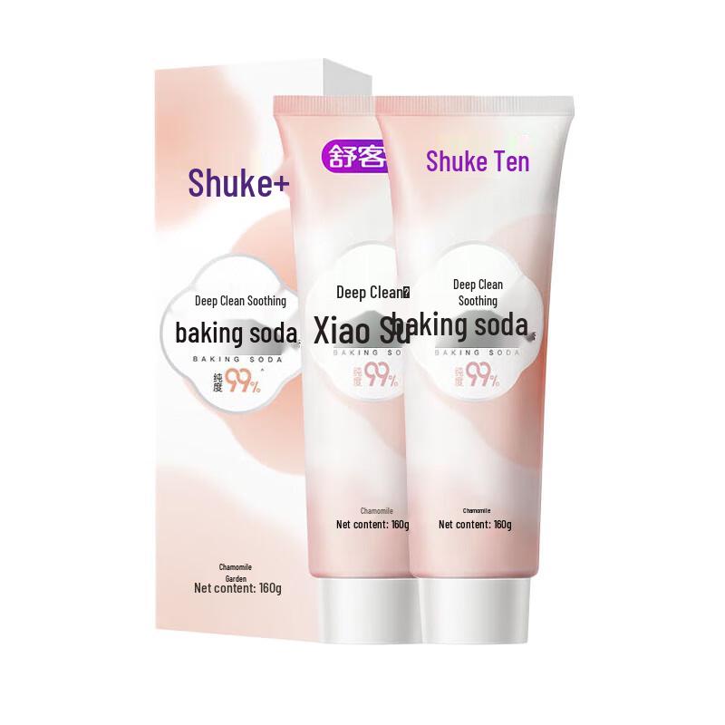 Shuke Deep Clean Soothing Baking Soda Toothpaste with Chamomile (2-Pack)