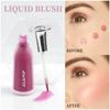 Рідкі рум'янаНатуральні плями Рум'янаПерсиковий Рожевий Макіяж нюдКолорна підтяжкаВибрані гарячі кольори